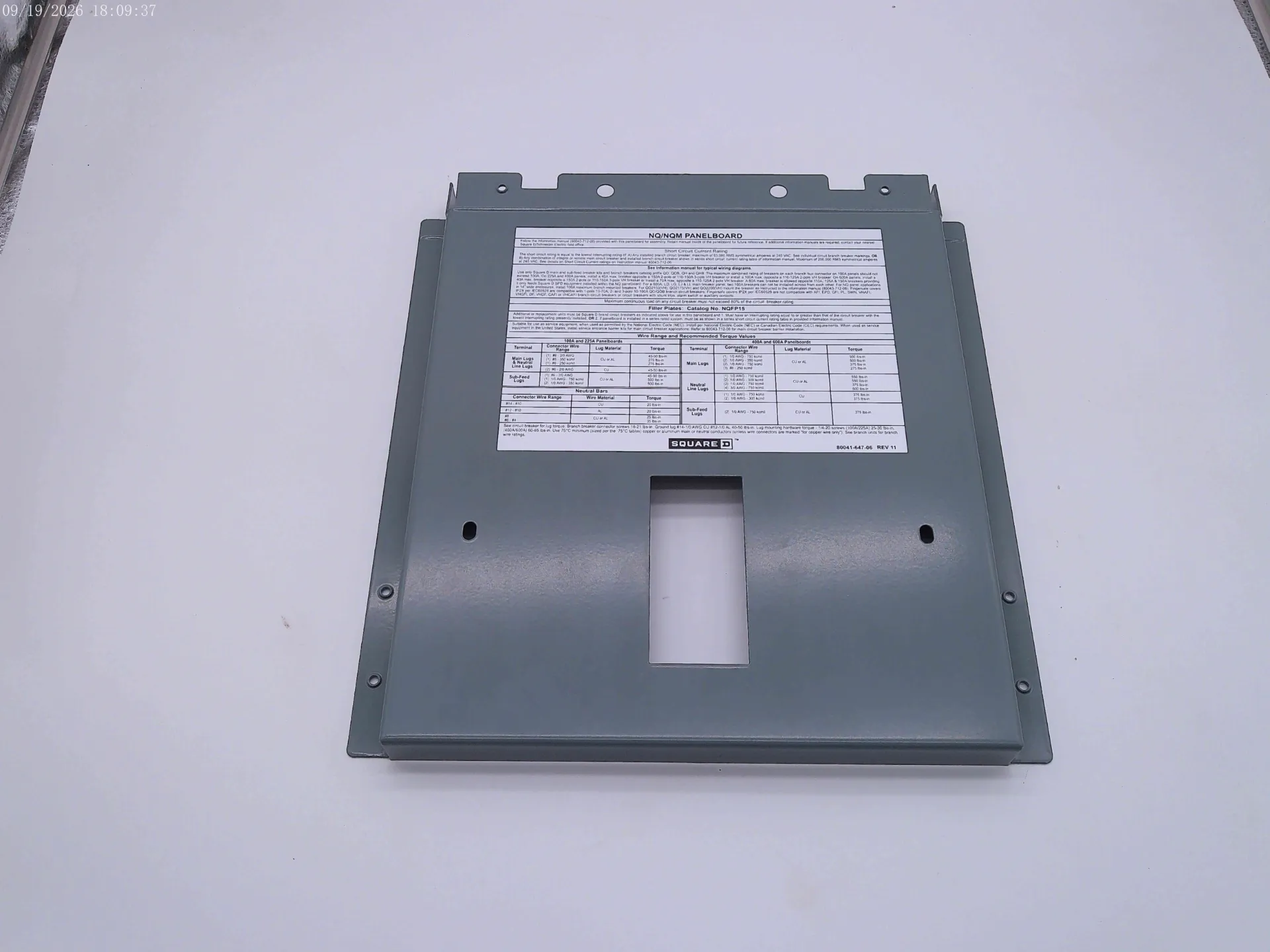NQMB2Q Square D 225A NQ Main Breaker Kit Q-Frame